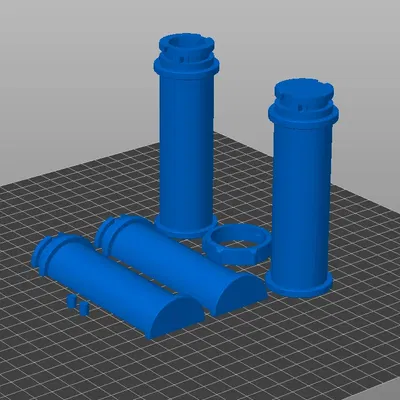 Giá đỡ cuộn cho máy in SV06 nâng cấp từ rodgerquin