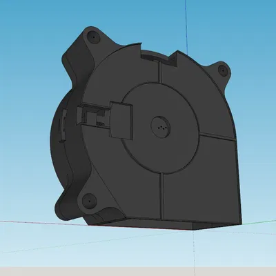 Quạt thổi 4020 cho mô hình hóa dự án 3D