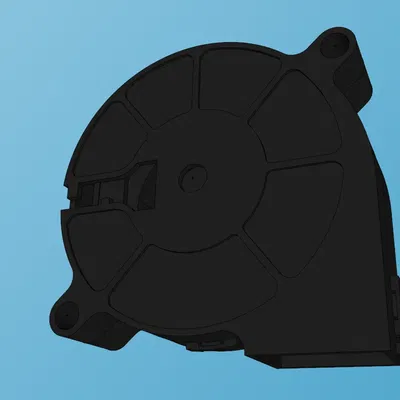 Quạt thổi 5015 thiết kế tự chế cho máy in 3D