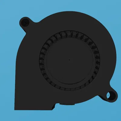 Quạt thổi 5015 thiết kế tự chế cho máy in 3D