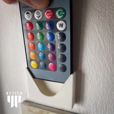 Giá đỡ điều khiển LED gắn tường dễ in và đơn giản