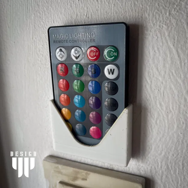 Giá đỡ điều khiển LED gắn tường dễ in và đơn giản - Image 4