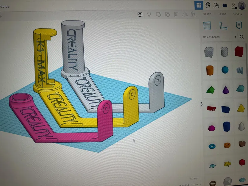 Giá đỡ cuộn filament gắn bên hông cho K1 Max - Image 2