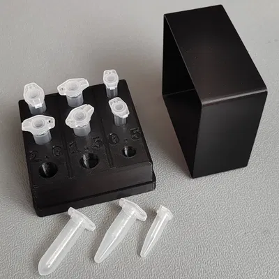 Bình Eppendorf hỗ trợ 3 ống 0.5/1.5/2.0ml và chắn sáng