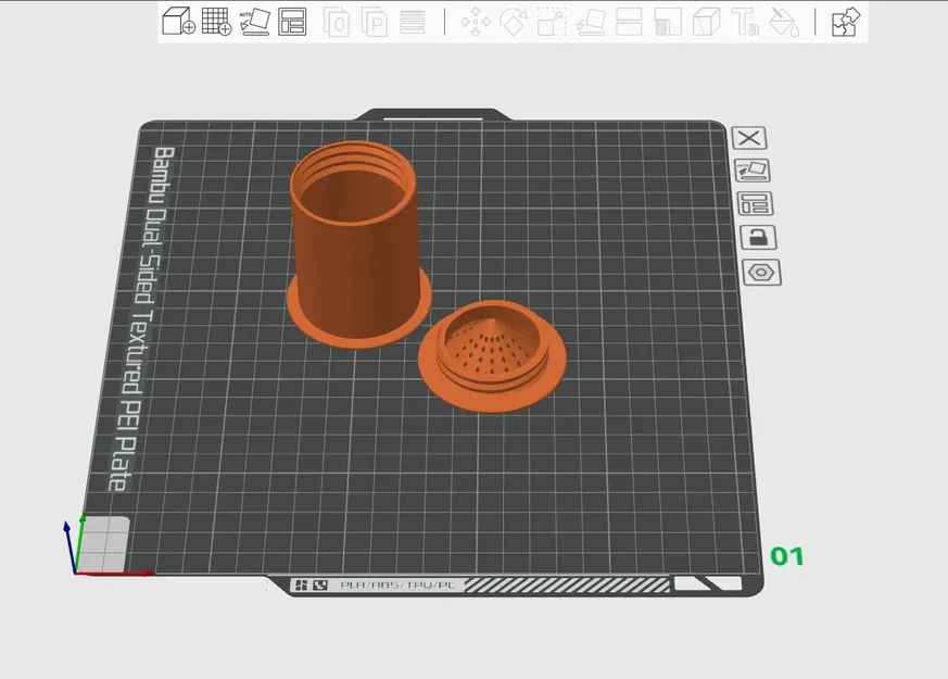Giá đỡ hút ẩm cuộn filament tương thích Bambu Lab AMS - Image 3
