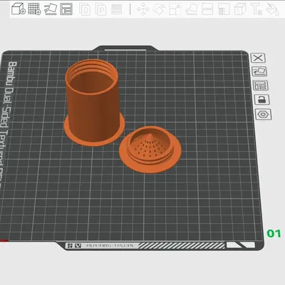 Giá đỡ hút ẩm cuộn filament tương thích Bambu Lab AMS