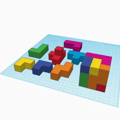 Câu đố não 7 mảnh - Thách thức lắp ráp khó khăn