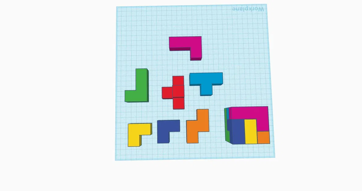 Câu đố não 7 mảnh - Thách thức lắp ráp khó khăn - Image 3