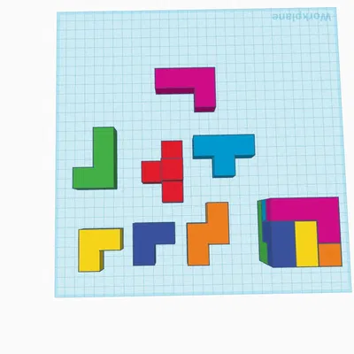 Câu đố não 7 mảnh - Thách thức lắp ráp khó khăn