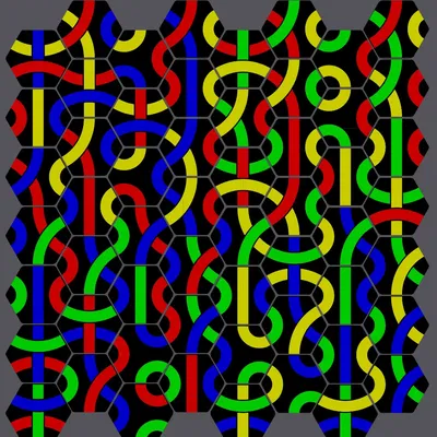 Trò chơi xếp hình Tantrix với 56 mảnh ghép