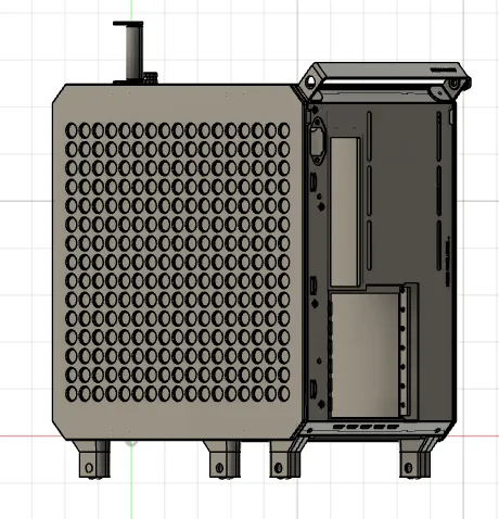 Bánh xe Qube 500 thay thế chân cao su nhà máy - Image 2