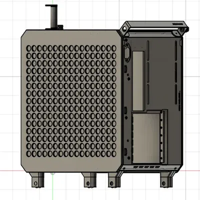 Bánh xe Qube 500 thay thế chân cao su nhà máy
