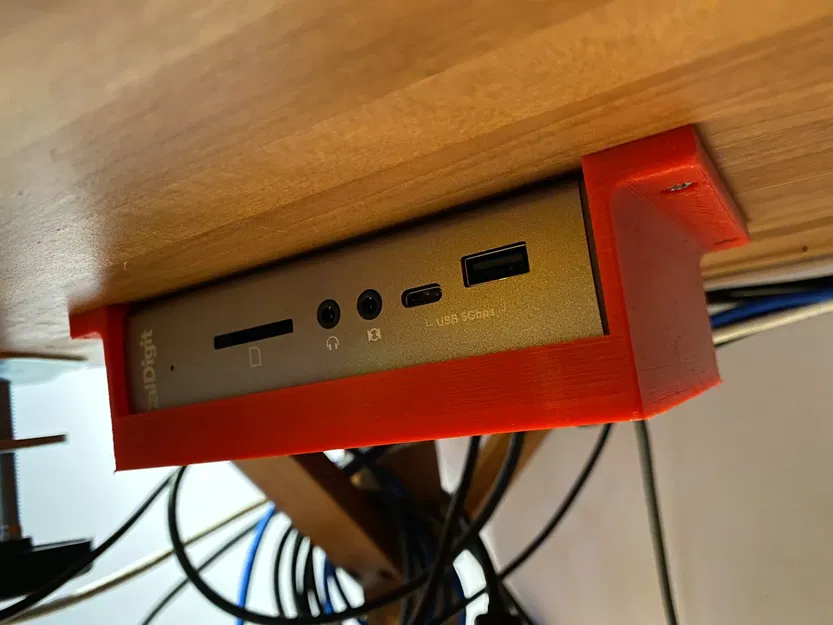 Giá đỡ Cal Digit TS3+ lắp dưới bàn làm việc - Image 1