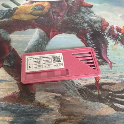 Mẫu thẻ màu filament V2 với nhãn in được tối ưu hóa