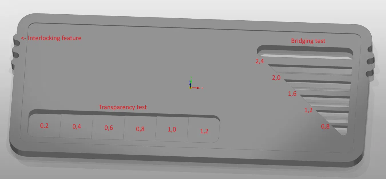 Mẫu thẻ màu filament V2 với nhãn in được tối ưu hóa - Image 2