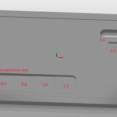 Mẫu thẻ màu filament V2 với nhãn in được tối ưu hóa