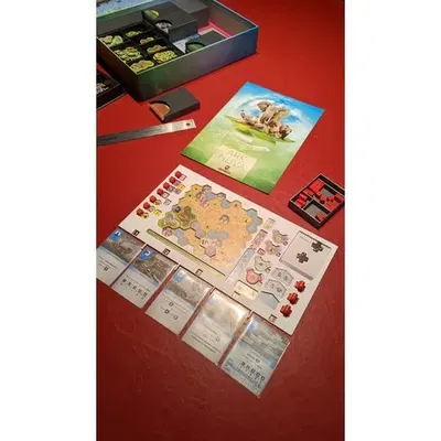 Bảng người chơi Ark Nova dễ in cho fan trò chơi