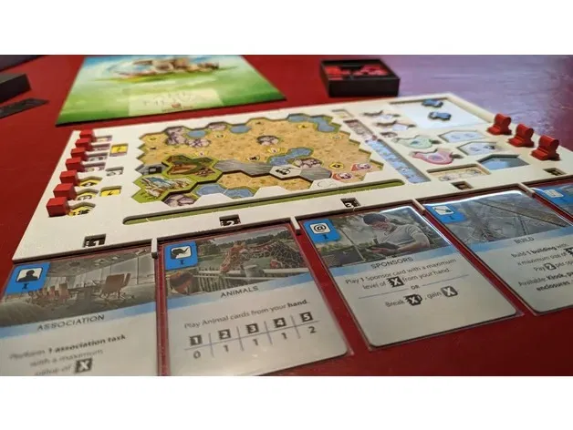 Bảng người chơi Ark Nova dễ in cho fan trò chơi - Image 4