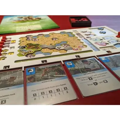 Bảng người chơi Ark Nova dễ in cho fan trò chơi