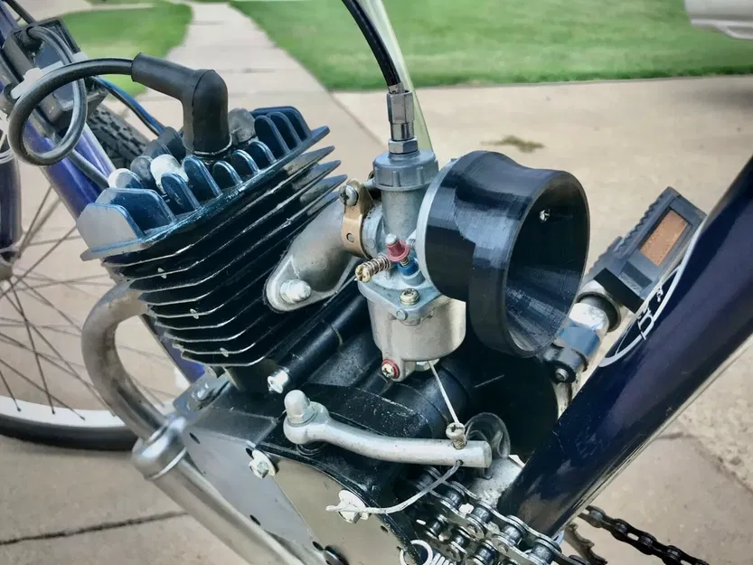 Bộ tăng tốc khí cho xe đạp động cơ in 3D - Image 2