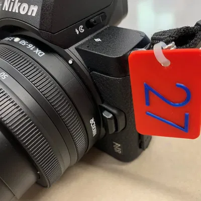 Nhãn thiết bị camera cho lớp học số 1 đến 30