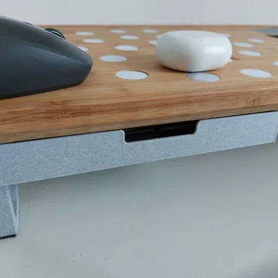 Khay để bàn dưới gầm bàn in nhanh chóng