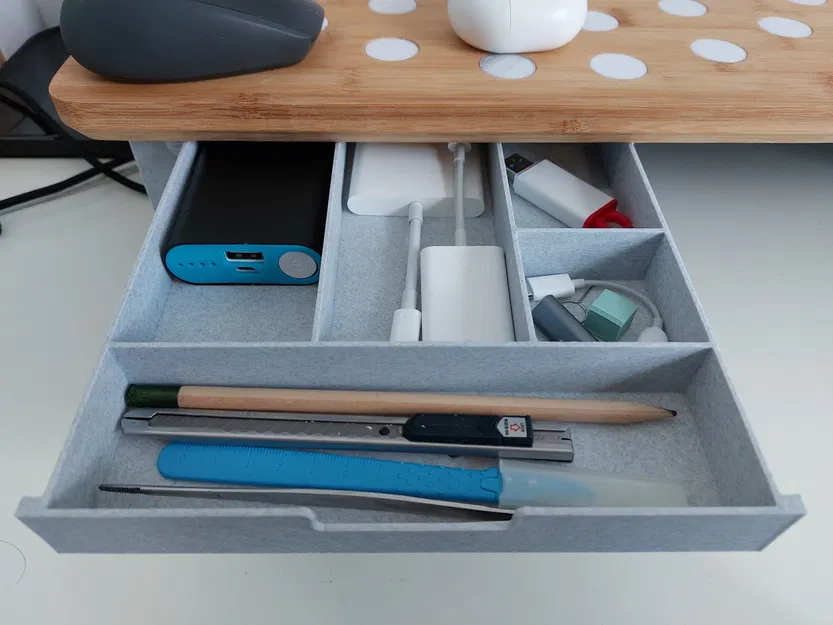 Khay để bàn dưới gầm bàn in nhanh chóng - Image 2