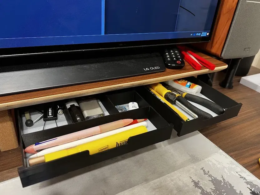 Khay để bàn đơn ngăn lớn cho không gian làm việc - Image 1