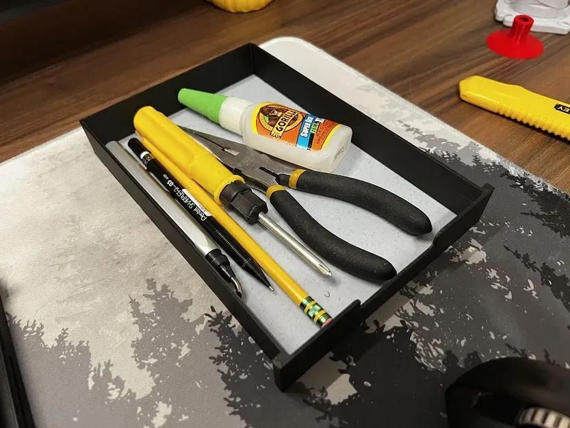 Khay để bàn đơn ngăn lớn cho không gian làm việc - Image 2