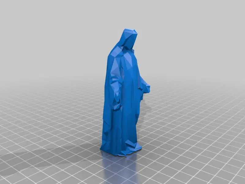 Chúa Jesus mượt mà và phong cách low poly - Image 2