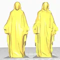 Chúa Jesus mượt mà và phong cách low poly - Thumbnail 3