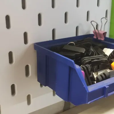 Giá đỡ hộp chồng lên nhau cho IKEA Skadis