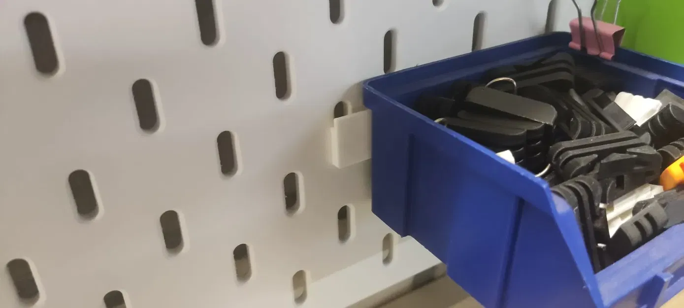 Giá đỡ hộp chồng lên nhau cho IKEA Skadis - Image 3