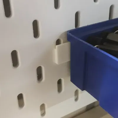 Giá đỡ hộp chồng lên nhau cho IKEA Skadis