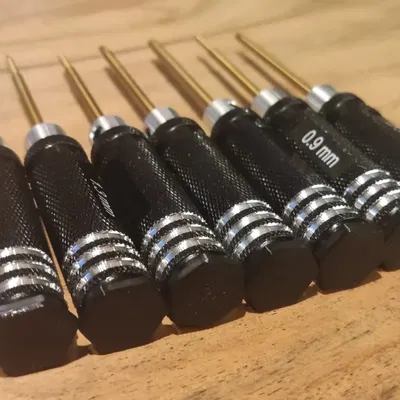 Nắp cuối cho bộ dụng cụ vít HEX (Tròn và HEX)