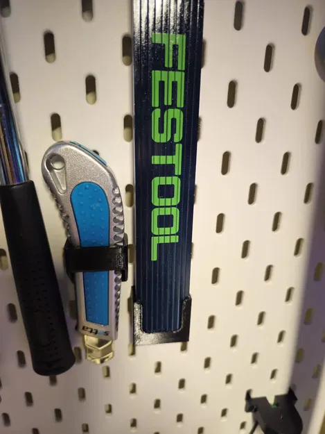 Giá đỡ thước gấp cho hệ thống IKEA Skadis - Image 1