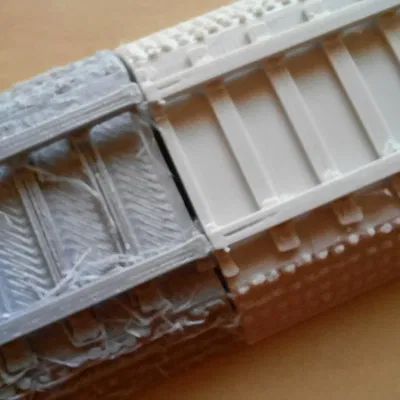 Đường ray H0 cho mô hình xe lửa 3D