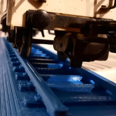 Đường ray H0 cho mô hình xe lửa 3D