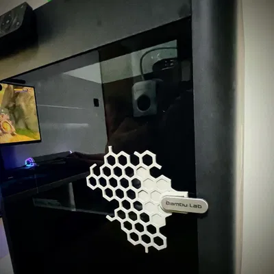 Trang trí tổ ong cho BambuLab P1S