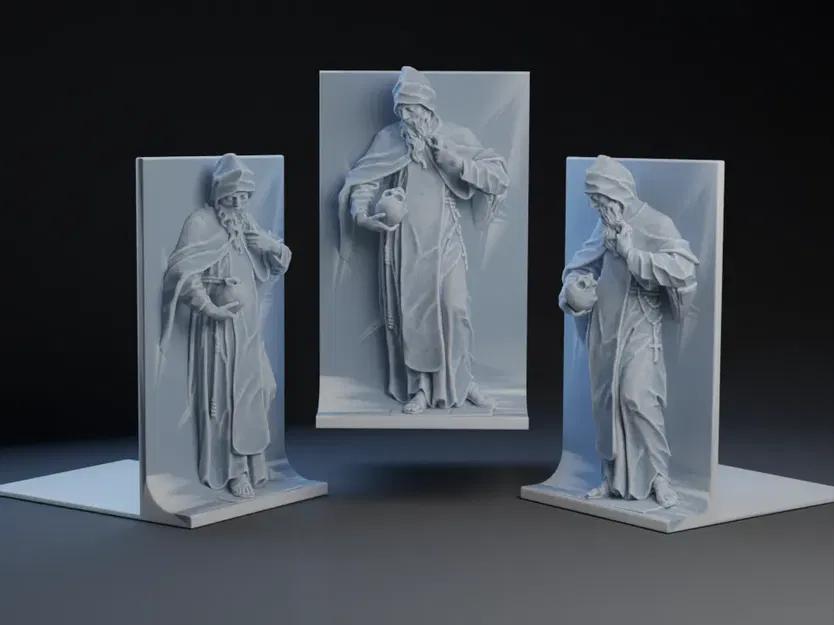 Giá đỡ sách hình Thánh Paul, nhân vật ẩn sĩ đầu tiên - Image 1