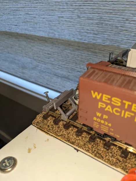 Bumper kết thúc đường ray HO Scale cho mô hình tàu hỏa - Image 1