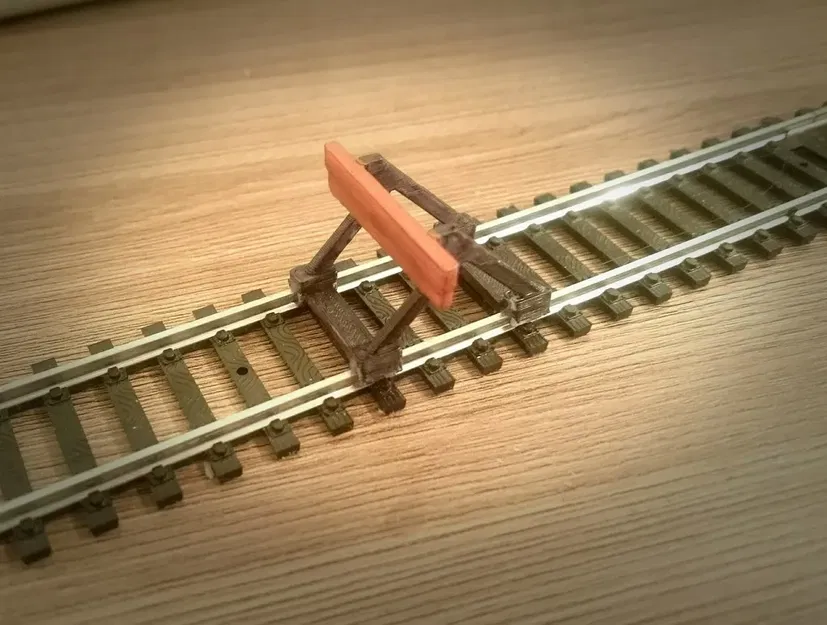 Bến đỗ đệm mô hình đường sắt tỷ lệ H0 - Image 3