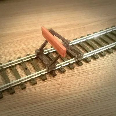 Bến đỗ đệm mô hình đường sắt tỷ lệ H0