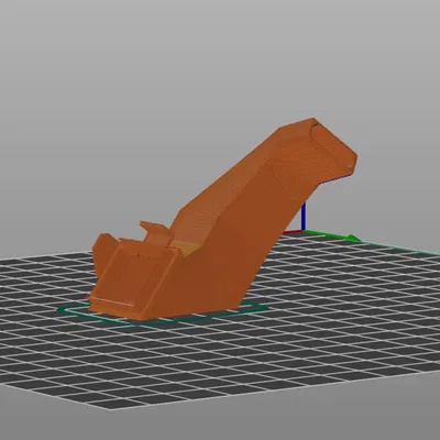 Giá đỡ lắp đặt và ống dẫn quạt cho E3D V6