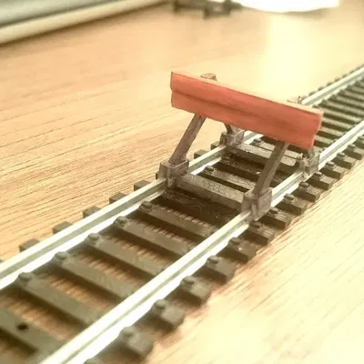 Bến đỗ đệm mô hình đường sắt tỷ lệ H0