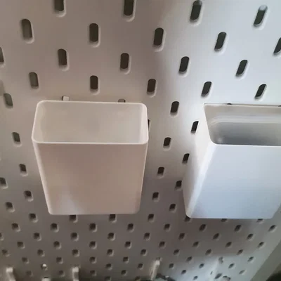 Thùng chứa Ikea Skadis cho bảng treo dụng cụ