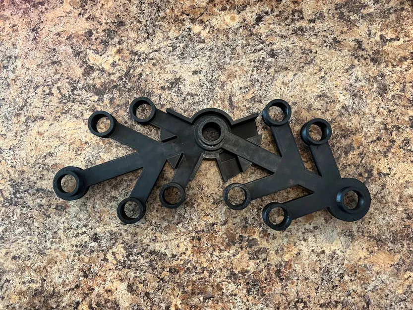 Giá đỡ lắp ráp vòng hoa Lego 45 độ cho 8 nhánh - Image 3