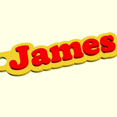 Móc khóa tên tùy chỉnh với OpenSCAD