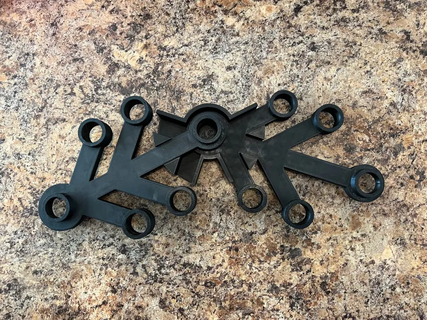 Giá đỡ lắp ráp vòng hoa Lego 45 độ cho 8 nhánh - Image 4