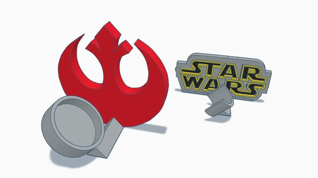 Giá đỡ tường cho lightsaber Star Wars màu bạc - Image 1